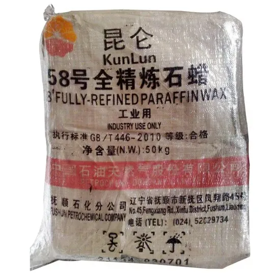 Hot Selling Kunlun 56 Fully Refined Paraffin Wax for Candle Making/Candle Wax