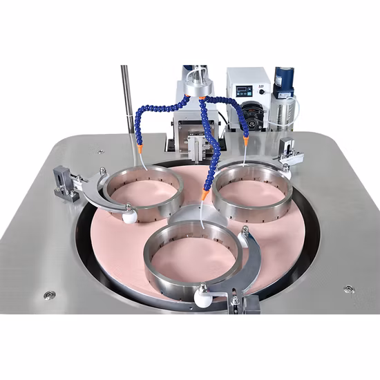 Petite machine de rodage et de polissage de surfaces métalliques 722
